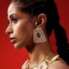 Safed Jashn E Jali Earring