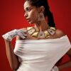 Safed Jashn E Jali Earring