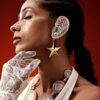 Shwet Kantara Earring